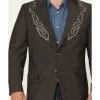 Cody James Men's Memphis Embroidered Boot Stitch Blazer 2 Cody James Men's Memphis Embroidered Boot Stitch Blazer -Cody James 2000379504 201 P3 1