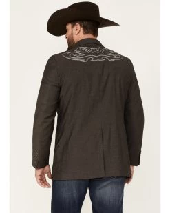 Cody James Men's Memphis Embroidered Boot Stitch Blazer  -Cody James 2000379504 201 P4