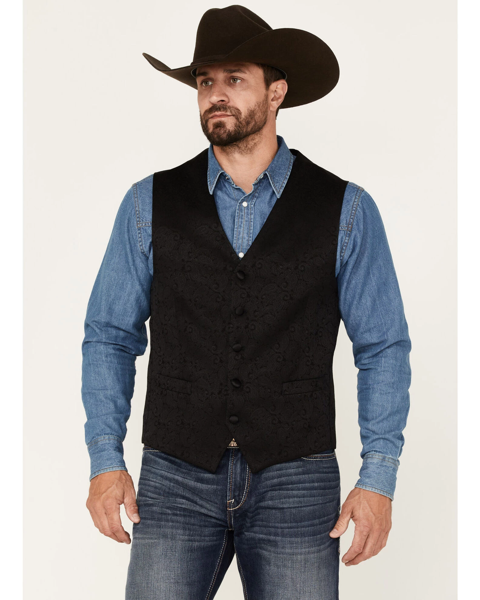 Cody James Men's Paisley Vest 3 Cody James Men's Paisley Vest