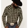 Cody James Men's Lost Trail Plaid Print Long Sleeve Snap Western Shirt - Big & Tall 1 Cody James Men's Lost Trail Plaid Print Long Sleeve Snap Western Shirt - Big & Tall -Cody James 2000380436 341 P1