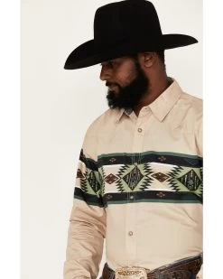 Cody James Men's Coyote Border Long Sleeve Snap Western Shirt -Cody James 2000380453 280 P2