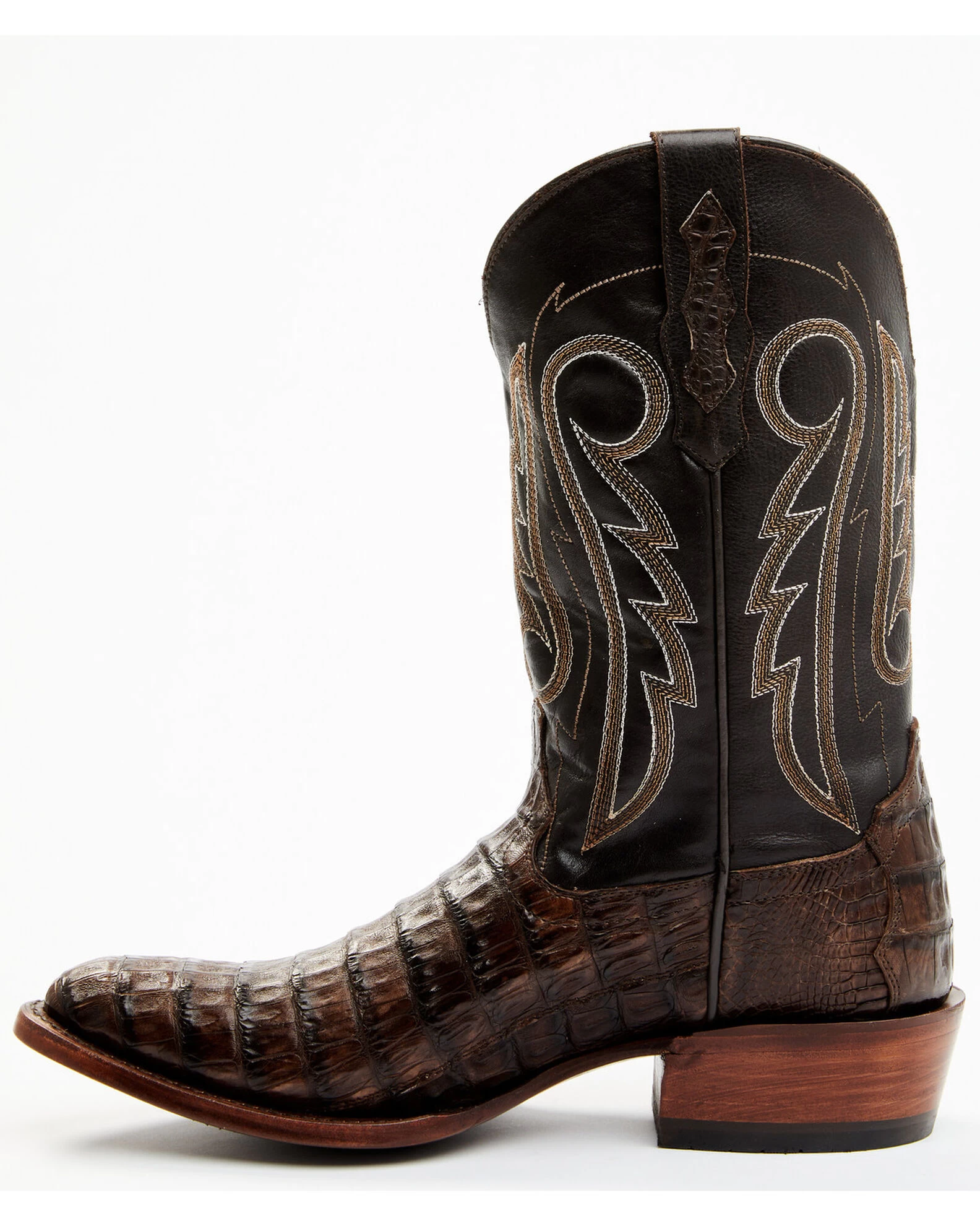 Cody James Men's Exotic Caiman Western Boots - Medium Toe 5 Cody James Men's Exotic Caiman Western Boots - Medium Toe - Image 3