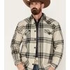 Cody James Men's Tavern Large Plaid Bonded Long Sleeve Button Down Flannel Jacket 2 Cody James Men's Tavern Large Plaid Bonded Long Sleeve Button Down Flannel Jacket -Cody James 2000380583 110 P1 1