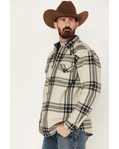 Cody James Men's Tavern Large Plaid Bonded Long Sleeve Button Down Flannel Jacket 9 Cody James Men's Tavern Large Plaid Bonded Long Sleeve Button Down Flannel Jacket -Cody James 2000380583 110 P2 1