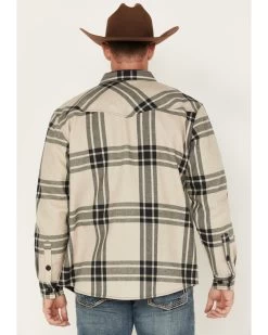 Cody James Men's Tavern Large Plaid Bonded Long Sleeve Button Down Flannel Jacket 8 Cody James Men's Tavern Large Plaid Bonded Long Sleeve Button Down Flannel Jacket -Cody James 2000380583 110 P4 1