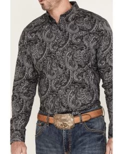 Cody James Men's Cassidy Paisley Button Down Long Sleeve Western Shirt 8 Cody James Men's Cassidy Paisley Button Down Long Sleeve Western Shirt -Cody James 2000381311 001 P3