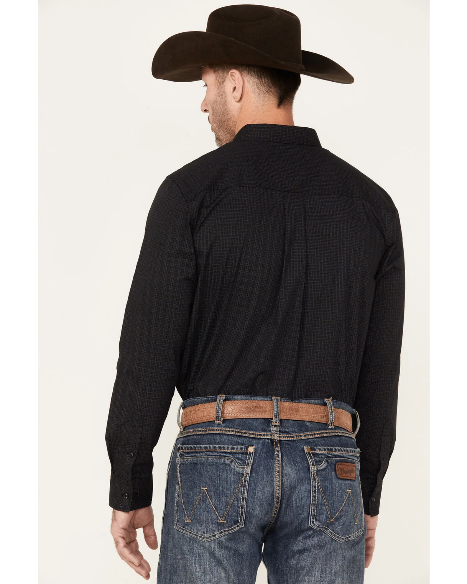 Cody James Men's Bedrock Solid Long Sleeve Stretch Button Down Western Shirt - Big & Tall 6 Cody James Men's Bedrock Solid Long Sleeve Stretch Button Down Western Shirt - Big & Tall - Image 4