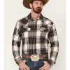 Cody James Men's Cabin Fever Long Sleeve Snap Western Flannel Shirt -Cody James 2000381519 110 P1