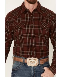 Cody James Men's Rusty Spur Plaid Print Long Sleeve Snap Western Flannel Shirt 8 Cody James Men's Rusty Spur Plaid Print Long Sleeve Snap Western Flannel Shirt -Cody James 2000381522 220 P3