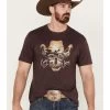 Cody James Men's Skull Scene Western T-Shirt