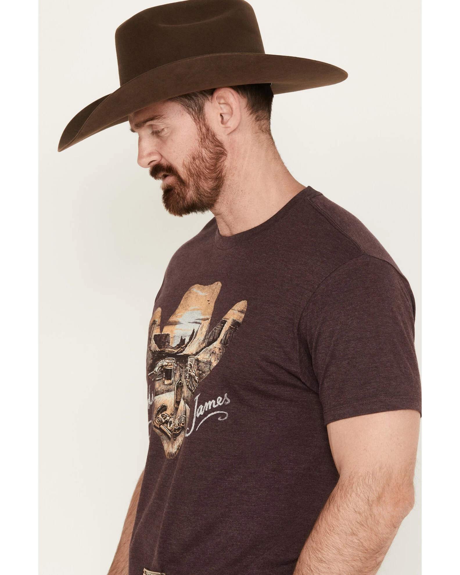 Cody James Men's Skull Scene Western T-Shirt 4 Cody James Men's Skull Scene Western T-Shirt - Image 2