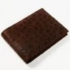 Cody James Men's Brown Exotic Ostrich Leather Bifold Wallet 1 Cody James Men's Brown Exotic Ostrich Leather Bifold Wallet -Cody James 2000382541 200 P1