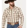 Cody James Men's Sundowner Plaid Print Long Sleeve Western Snap Shirt 1 Cody James Men's Sundowner Plaid Print Long Sleeve Western Snap Shirt -Cody James 2000383237 104 P1