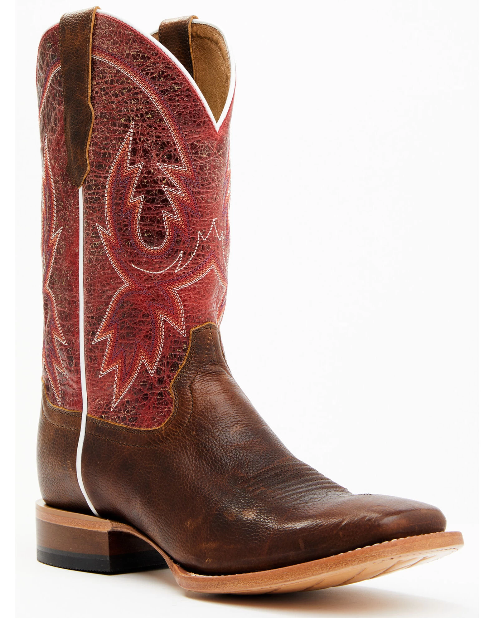Cody James Men's Wade Western Boots - Broad Square Toe 8 Cody James Men's Wade Western Boots - Broad Square Toe - Image 6