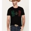 Cody James Men's Tiled Mexico Flag Short Sleeve Graphic T-Shirt 1 Cody James Men's Tiled Mexico Flag Short Sleeve Graphic T-Shirt -Cody James 2000384838 281 P1