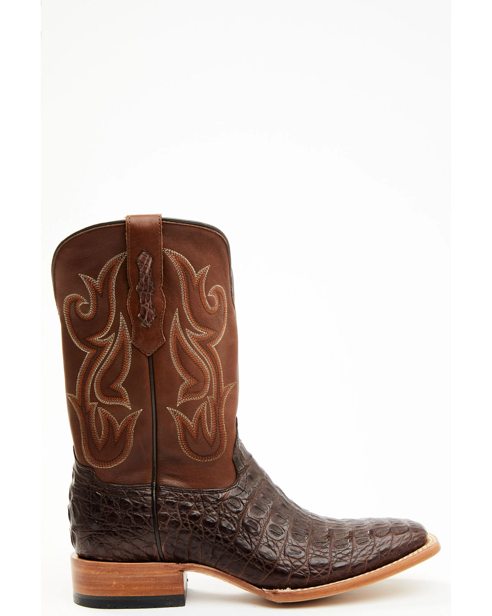 Cody James Men's Exotic Caiman Western Boots - Broad Square Toe 7 Cody James Men's Exotic Caiman Western Boots - Broad Square Toe - Image 5