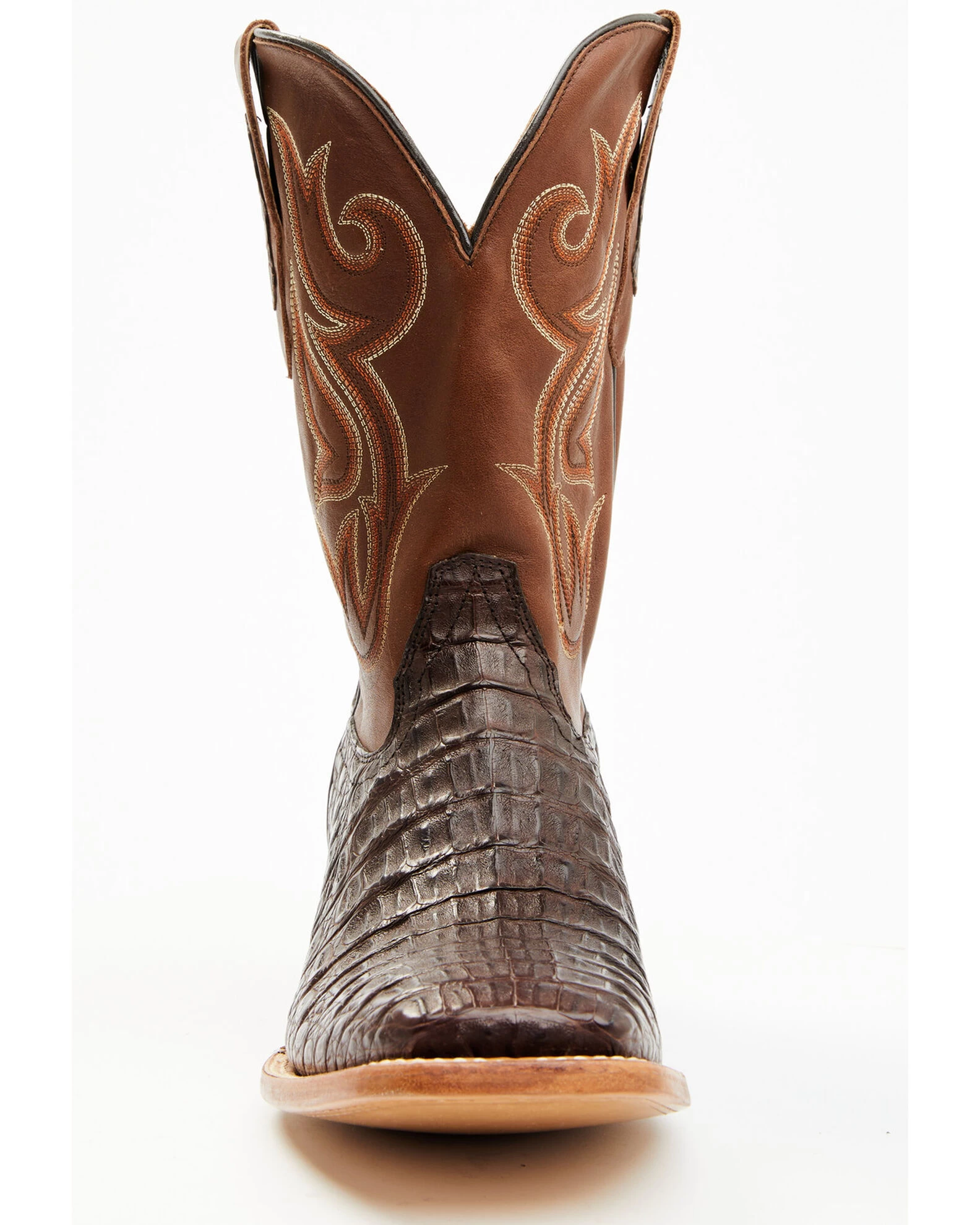 Cody James Men's Exotic Caiman Western Boots - Broad Square Toe 3 Cody James Men's Exotic Caiman Western Boots - Broad Square Toe