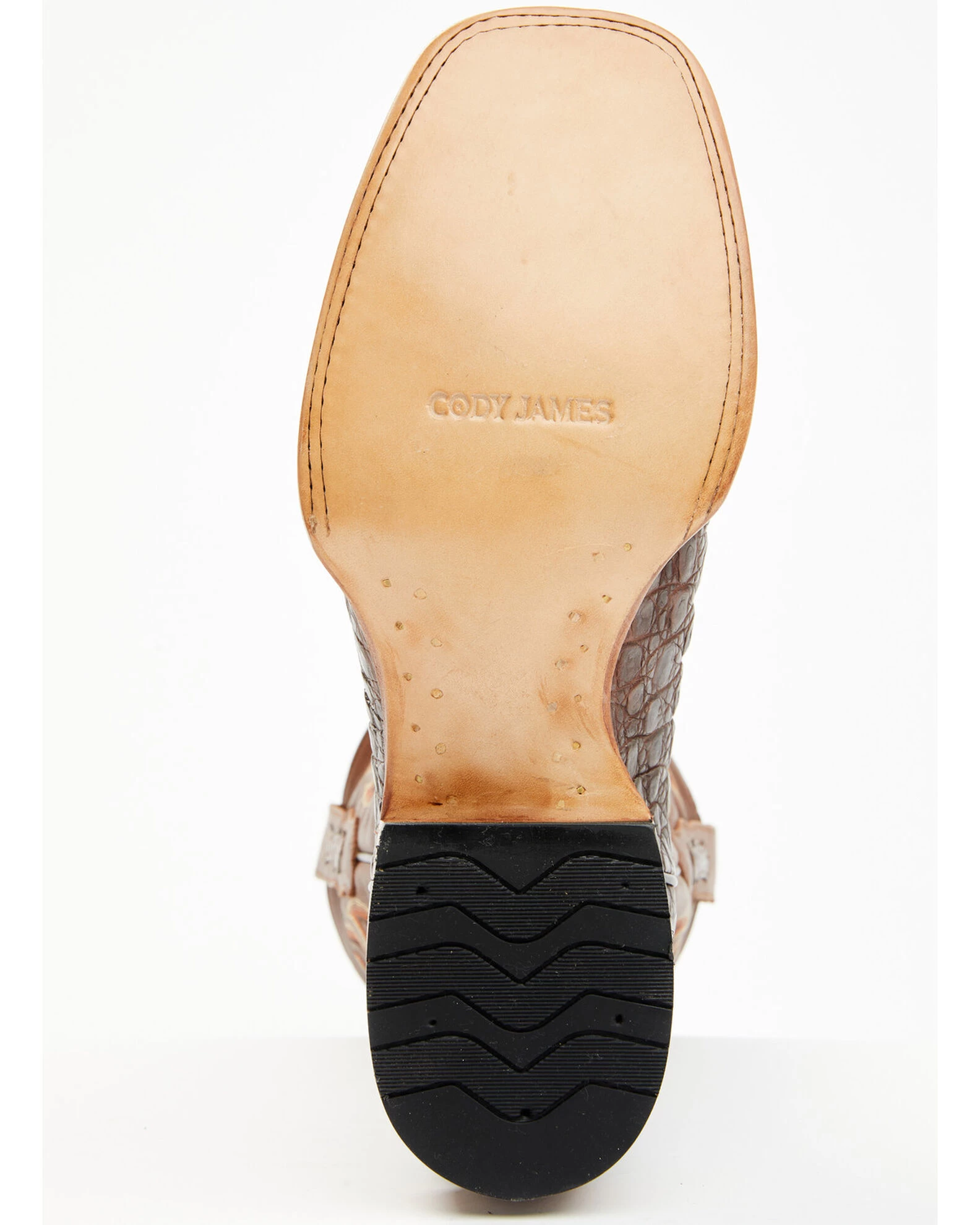 Cody James Men's Exotic Caiman Western Boots - Broad Square Toe 4 Cody James Men's Exotic Caiman Western Boots - Broad Square Toe - Image 2