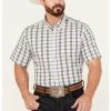 Cody James Men's Bryce Plaid Print Short Sleeve Button-Down Stretch Western Shirt - Big 1 Cody James Men's Bryce Plaid Print Short Sleeve Button-Down Stretch Western Shirt - Big -Cody James 2000385999 450 P1