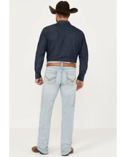 Cody James Men's Jamestown Light Wash Slim Straight Stretch Denim Jeans -Cody James 2000386277 412 P3