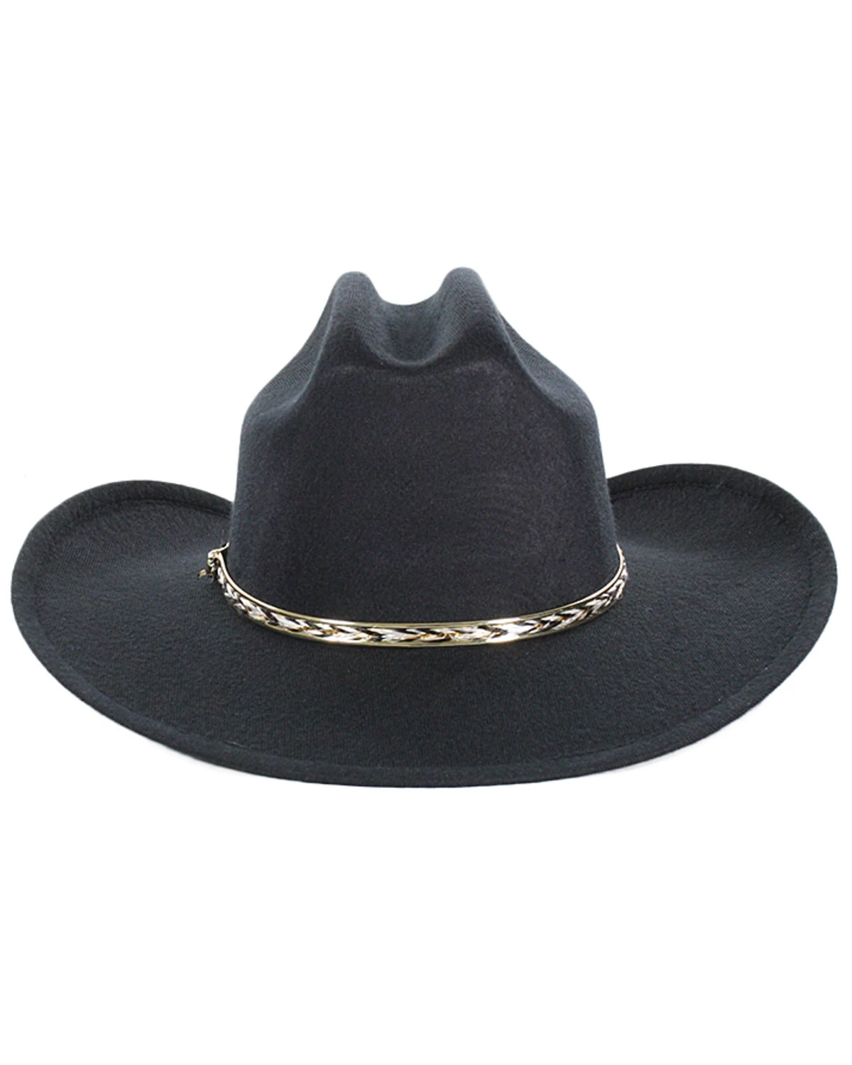 Cody James Boys' Metal Band Cowboy Hat 4 Cody James Boys' Metal Band Cowboy Hat - Image 2