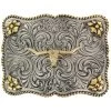 Cody James Men's Interchangeable Longhorn Belt Buckle -Cody James 290G19 03 P1